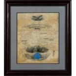 Military Appointment, Signed Theodore Roosevelt