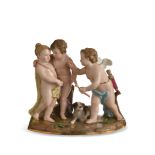 Meissen, Allegory of Loyalty Group, Model 1559