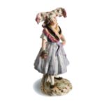 Meissen, Woman in Sunday Dress, Model Q190d