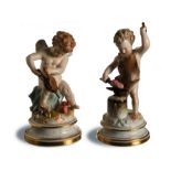 Meissen, Blacksmith and Fanning Flames, L108 and L114