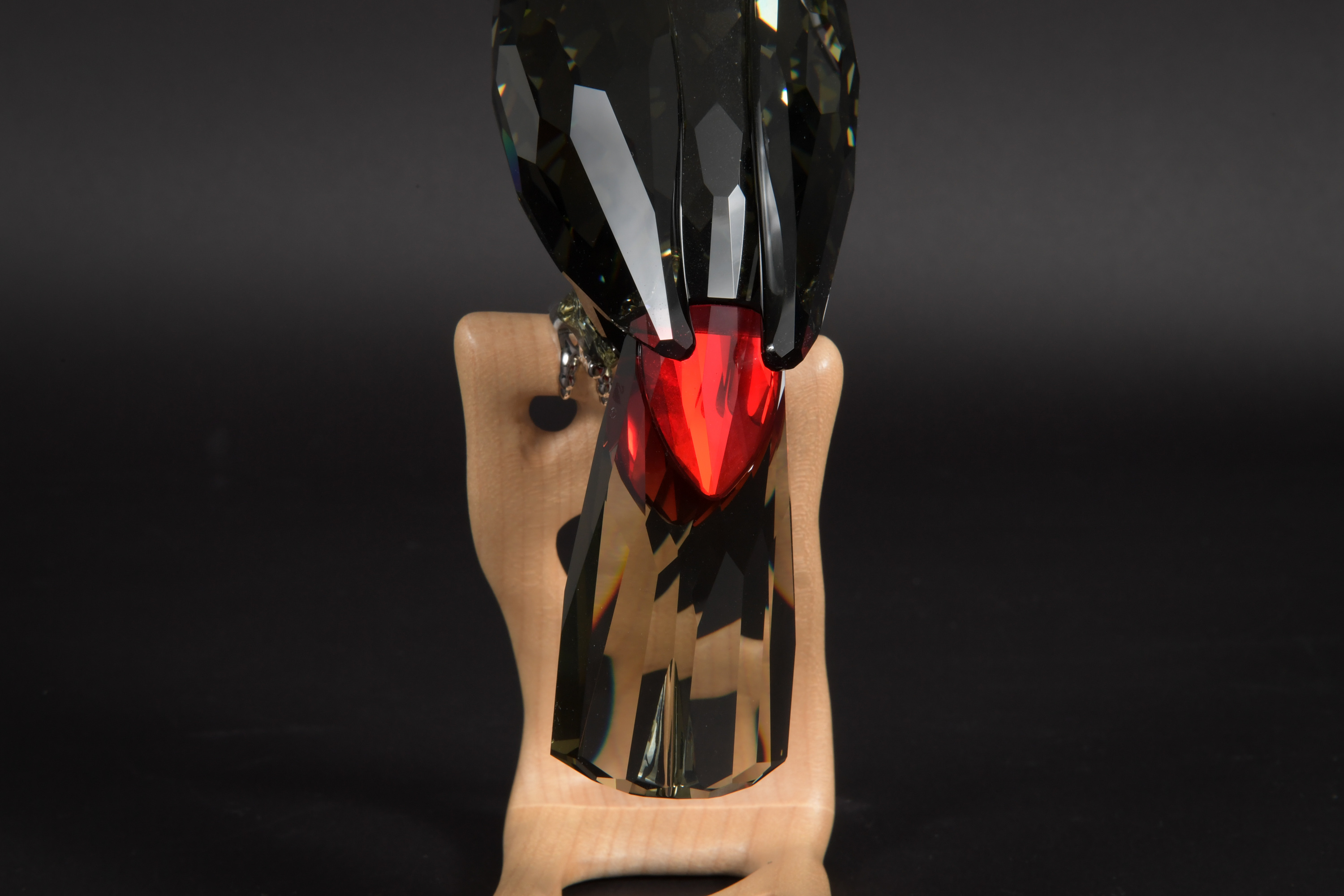 Boxed Crystal Swarovski Toucan, Black Diamond Ed. - Image 9 of 9
