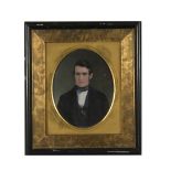 American Portrait Miniature by John Henry Brown