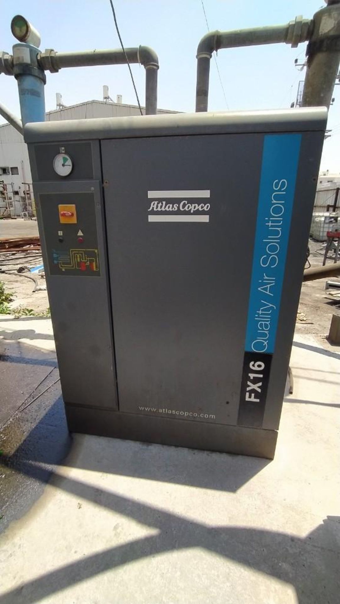 ATLAS COPCO NON-CYCLING REFRIGERATED AIR DRYER; MODEL FX16