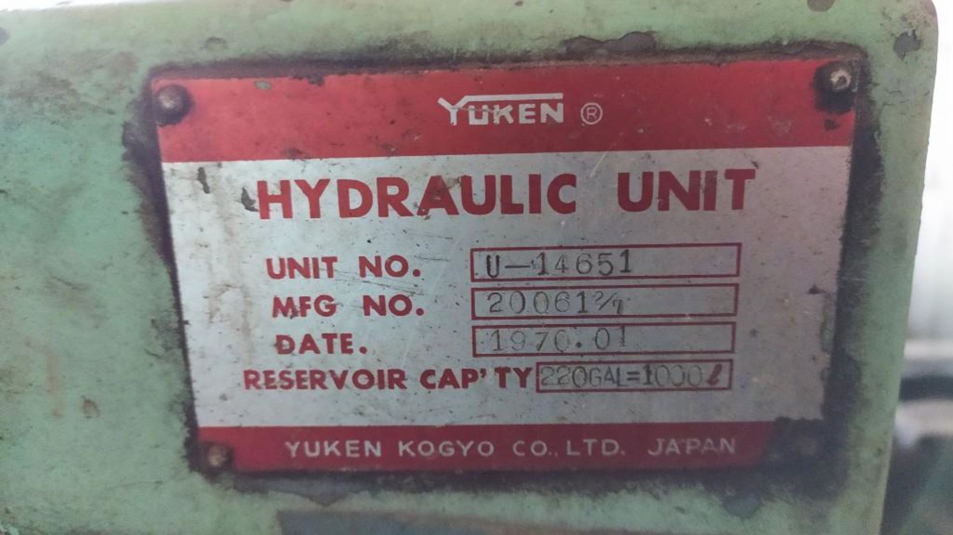 YAMASUI HYDRAULIC PIPE TESTER - Image 15 of 15