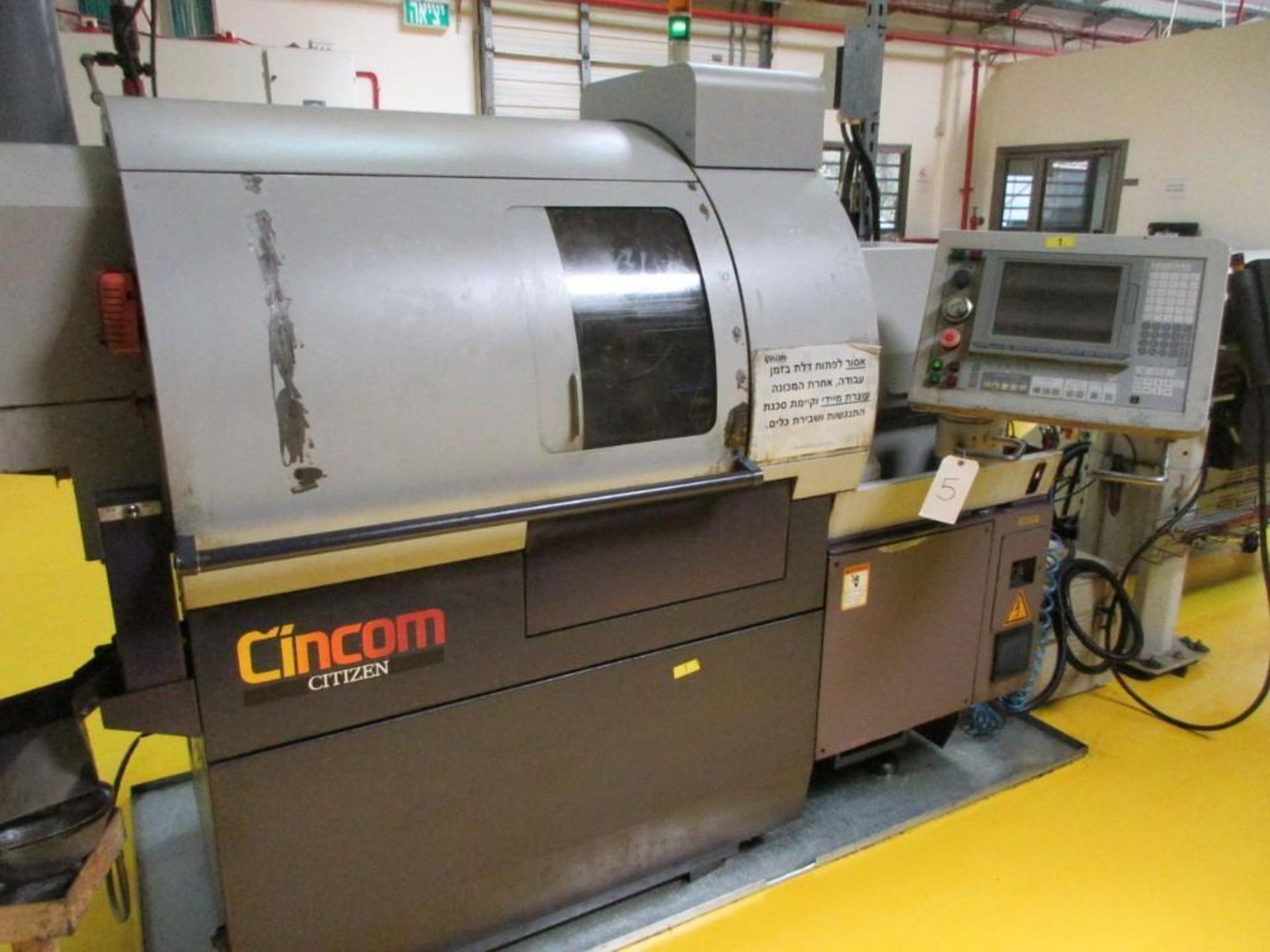 CITIZEN MDL. C16-VIIA SWISS-TYPE CNC LATHE - Bild 3 aus 6