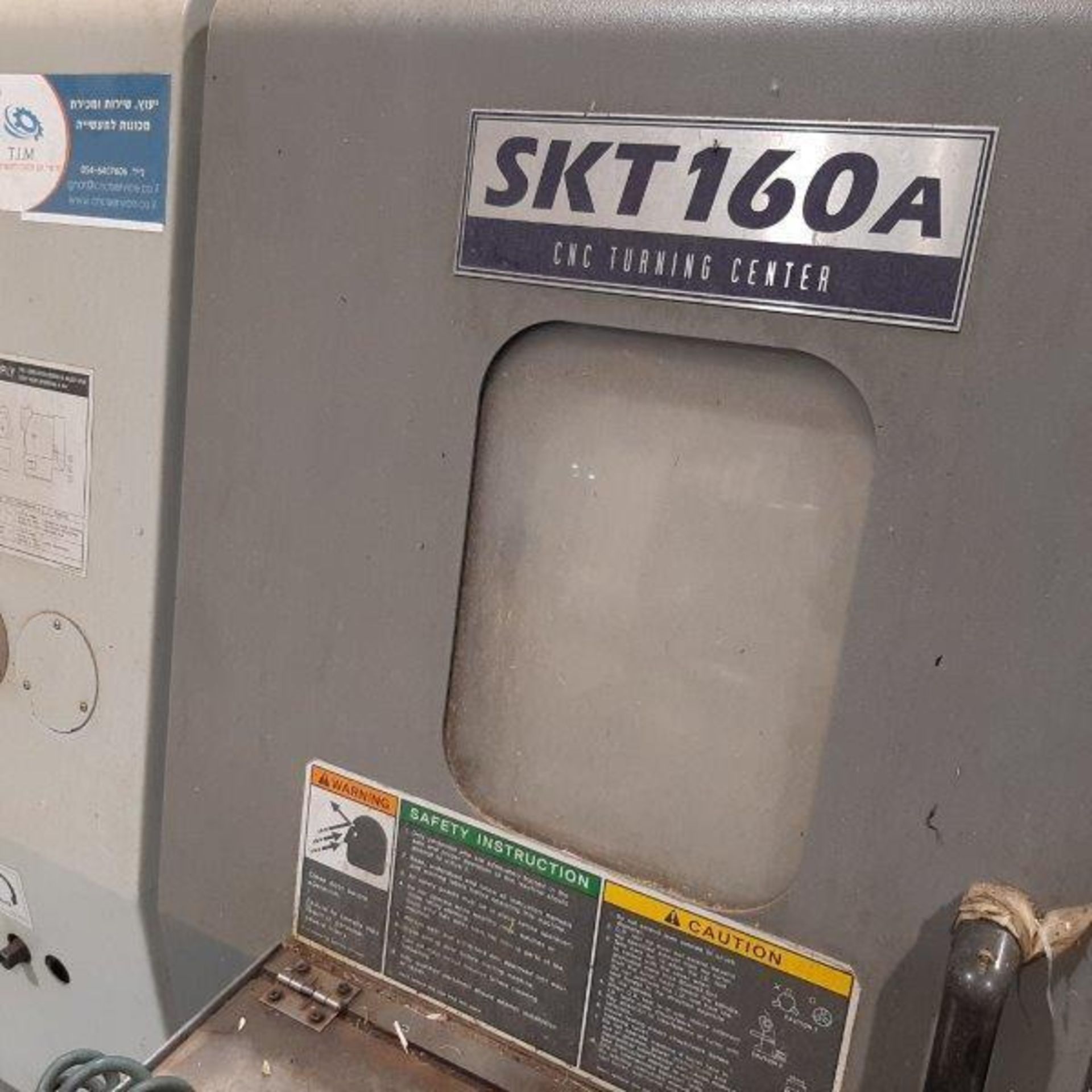 HYUNDAI KIA CNC CHUCKER, MODEL SKT160A - Image 2 of 6