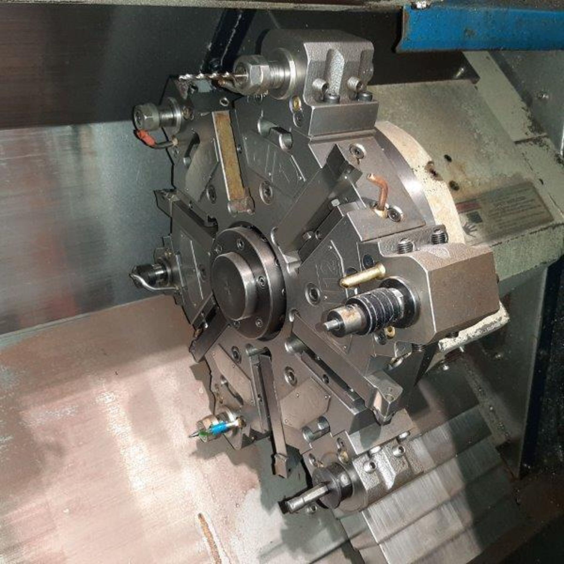 HYUNDAI CNC LATHE, MODEL HIT160 - Image 4 of 8