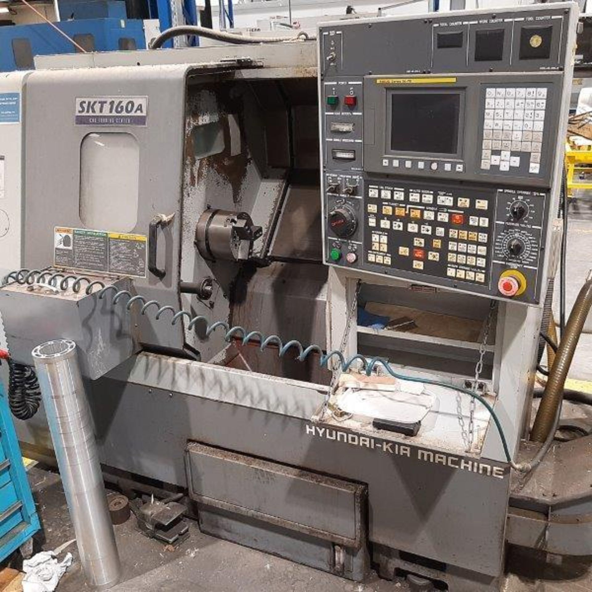 HYUNDAI KIA CNC CHUCKER, MODEL SKT160A