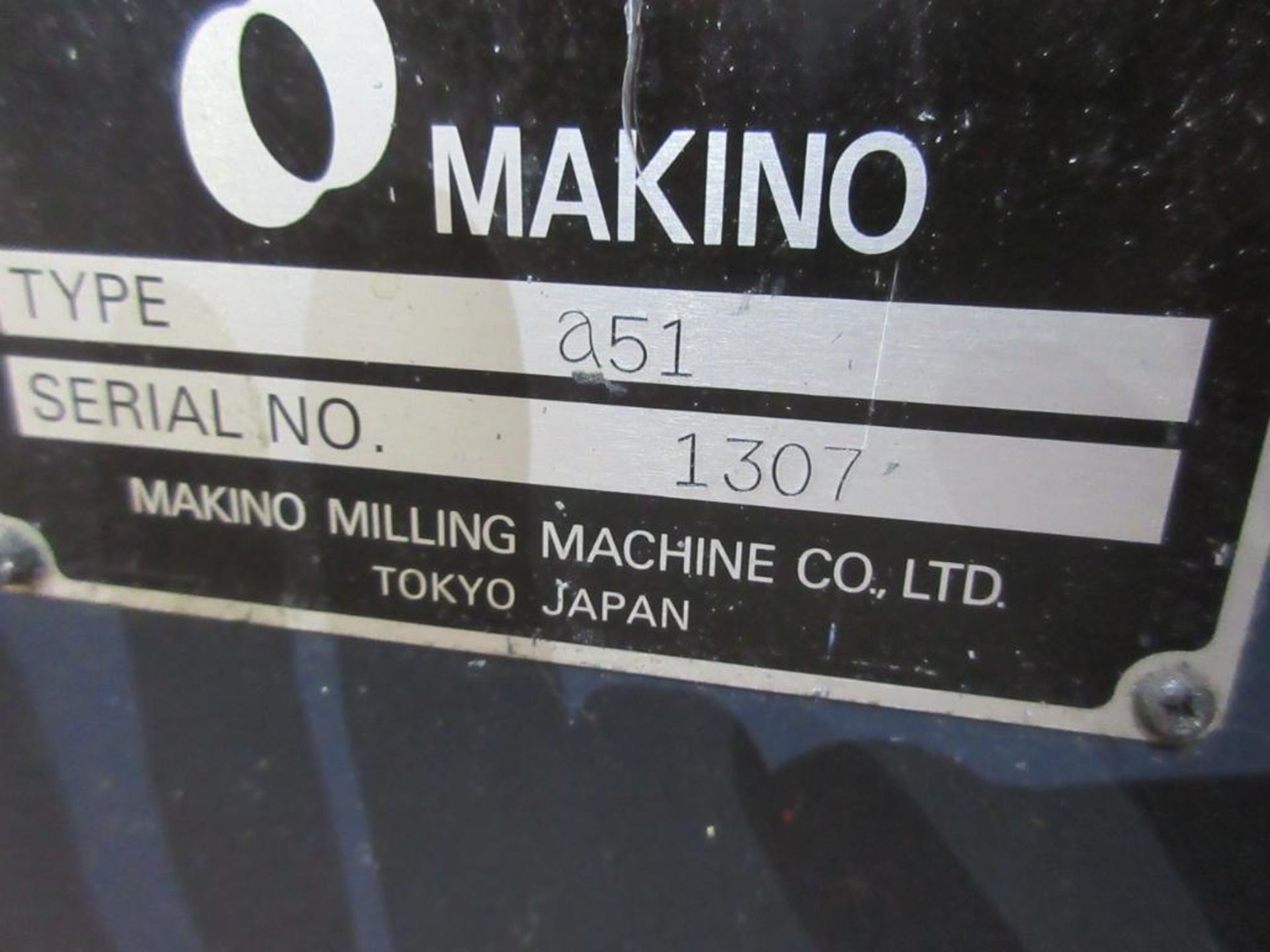 MAKINO CNC HORIZONTAL MACHINING CENTER; MODEL A51 - Bild 8 aus 12