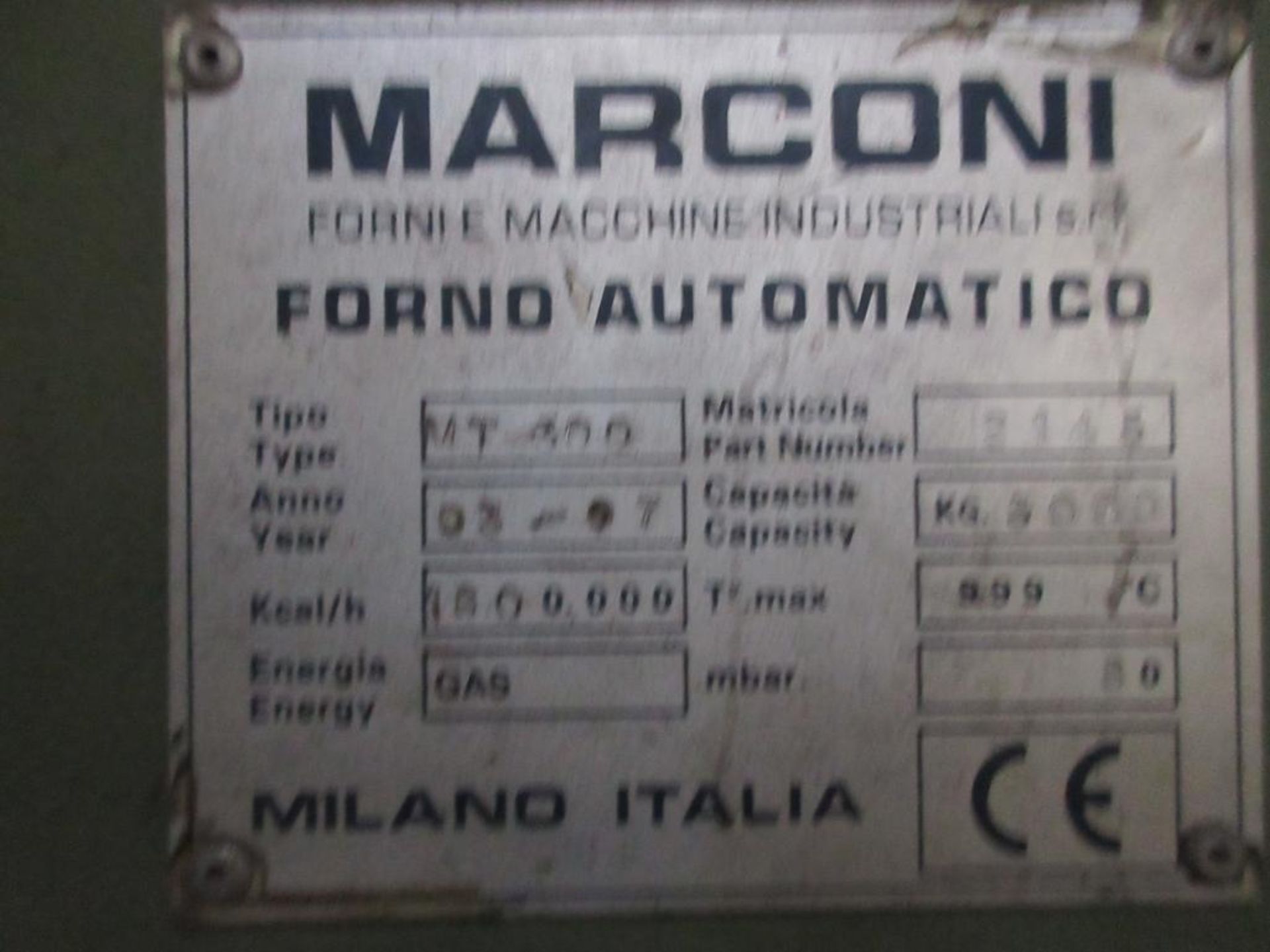 MARCONI FURNACE - Image 5 of 7