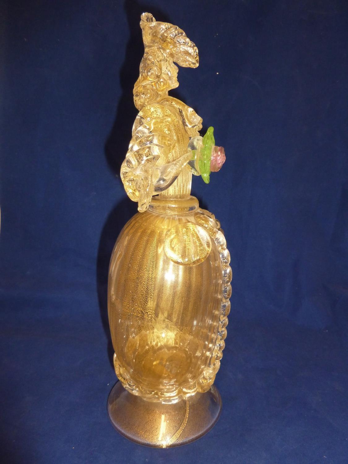 Formia International, Murano - a Carnivale glass figure of a standing woman in 18th Century dress - Image 4 of 9