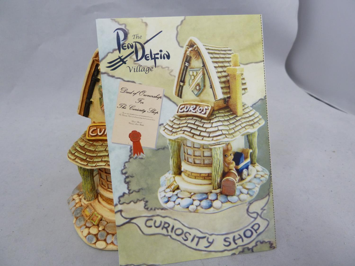 Pendelfin - Village, Curiosity Shop, boxed. Good Condition Saleroom location:Box 1 - Image 2 of 3