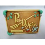 Pendelfin - Sign, wedge form Good Condition Saleroom Location Box 9