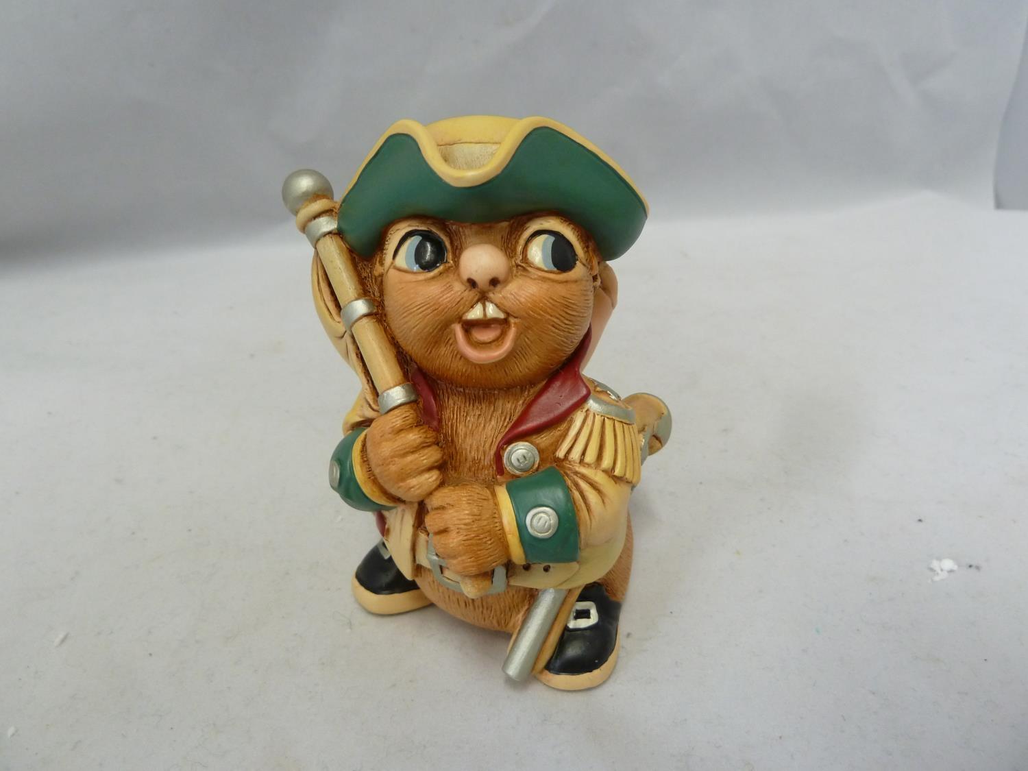 Pendelfin - Captain Musket, green colourway, boxed. Good Condition Saleroom location:Box 2