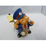 Pendelfin - Mr Flagwell, train guard, boxed. Good Condition Saleroom Location Box 6