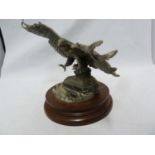 Georges de Lodzia for Chilmark Fine Pewter - Freedom, an eagle in flight made for the American