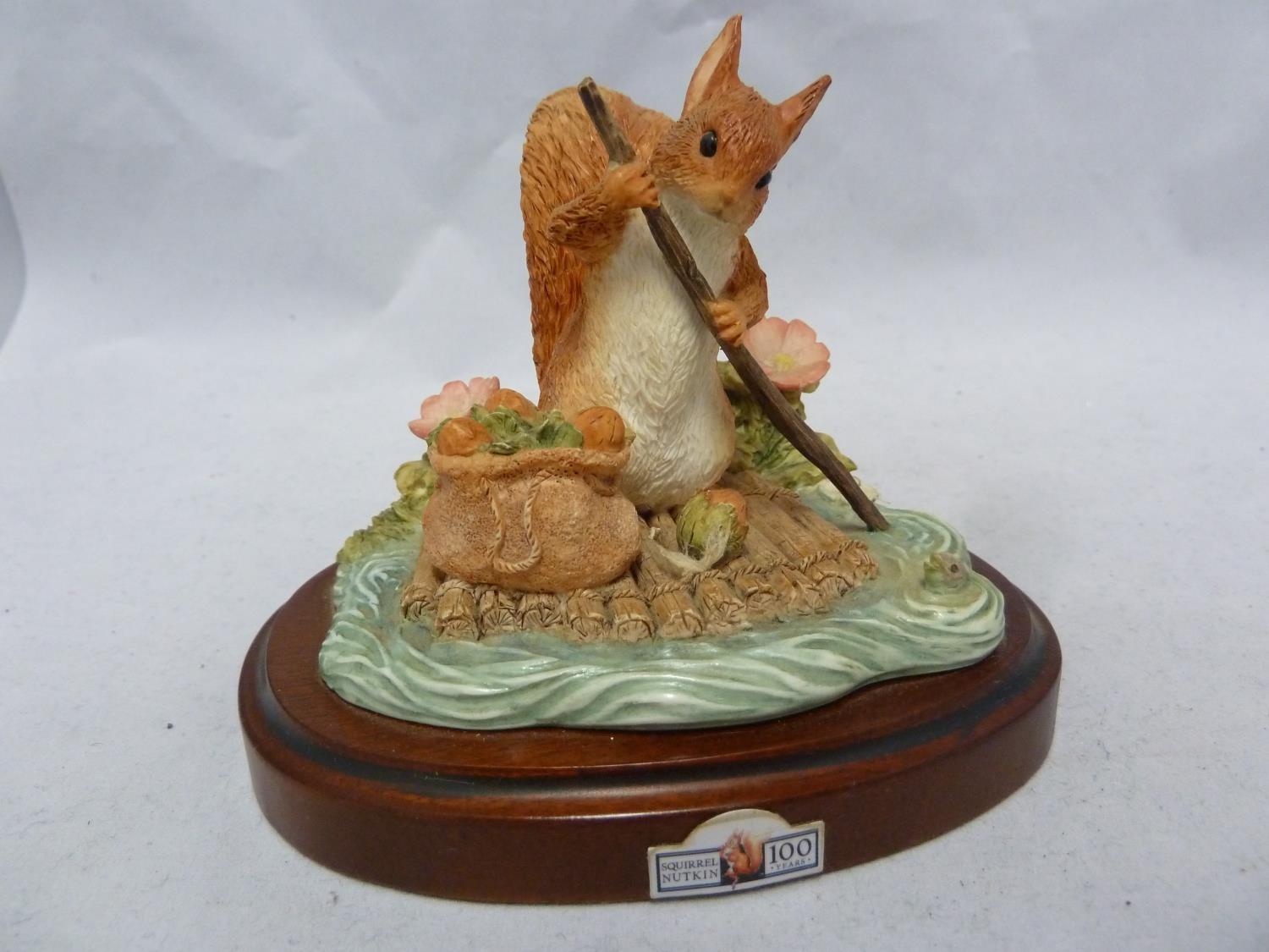 Border Fine Arts - The Tale of Squirrel Nutkin Centenary Figurine From The World of Beatrix