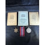 War Ephemera / medals and decorations - A Burma Star Medal; a 1939-1945 War medal and ribbon; Two