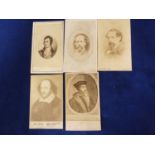 Carte-de-Visite - Charles Dickens, R.W. Thupp, Birmingham; Robert Burns, Rae,Dumfries; William