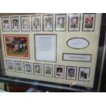 Hand signed Rory Underwood Dream XV Display, Wonderland Memorabilia - a collection of images, re-