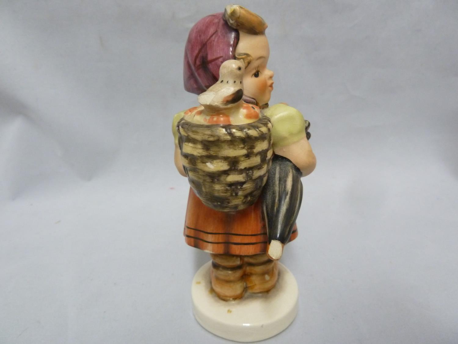 Goebel Figures - signed M J Hummel - boy with two lambs; trumpet boy; apple tree boy; and Home - Image 5 of 42