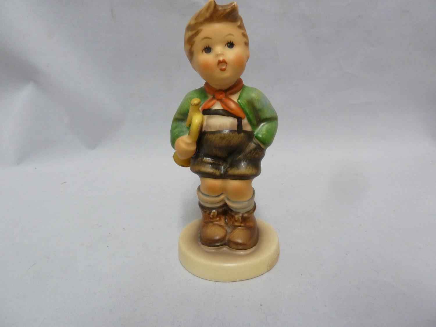 Goebel Figures - signed M J Hummel - boy with two lambs; trumpet boy; apple tree boy; and Home - Image 29 of 42