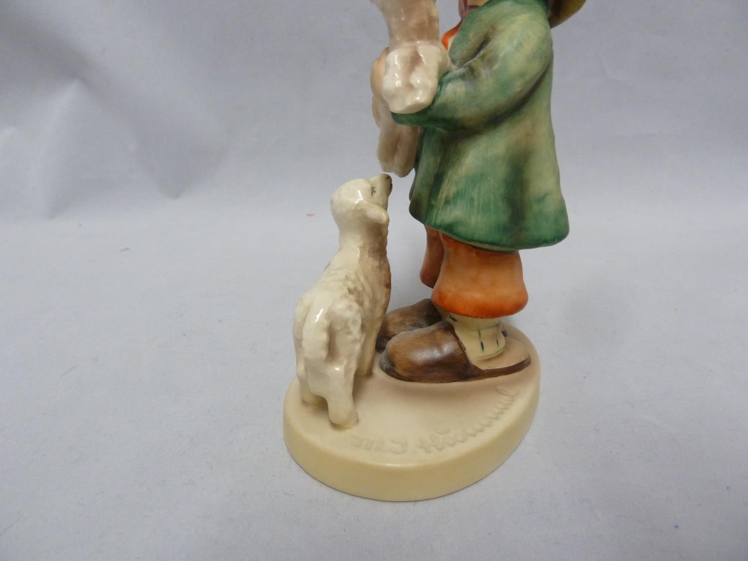 Goebel Figures - signed M J Hummel - boy with two lambs; trumpet boy; apple tree boy; and Home - Image 37 of 42