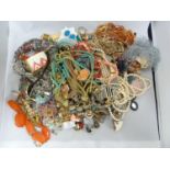 A large quantity of costume jewellery, 1990's and later (qty)