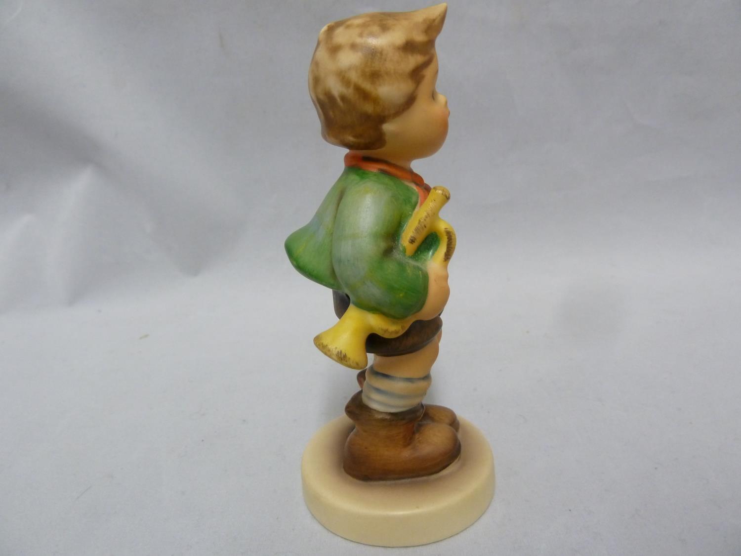 Goebel Figures - signed M J Hummel - boy with two lambs; trumpet boy; apple tree boy; and Home - Image 32 of 42