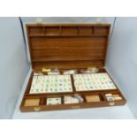 A Jacques London Mah Jong set, modern, box 45cm max