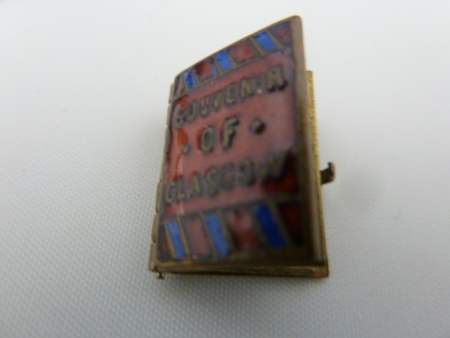 Scottish Interest - An Inverness enamelled souvenir spoon; a souvenir of Glasgow miniature charm - Image 14 of 16