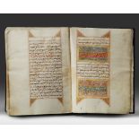 A MORROCAN LEATHER-BOUND QURAN