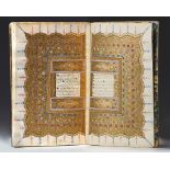 AN OTTOMAN ILLUMINATED QURAN IN GOLD