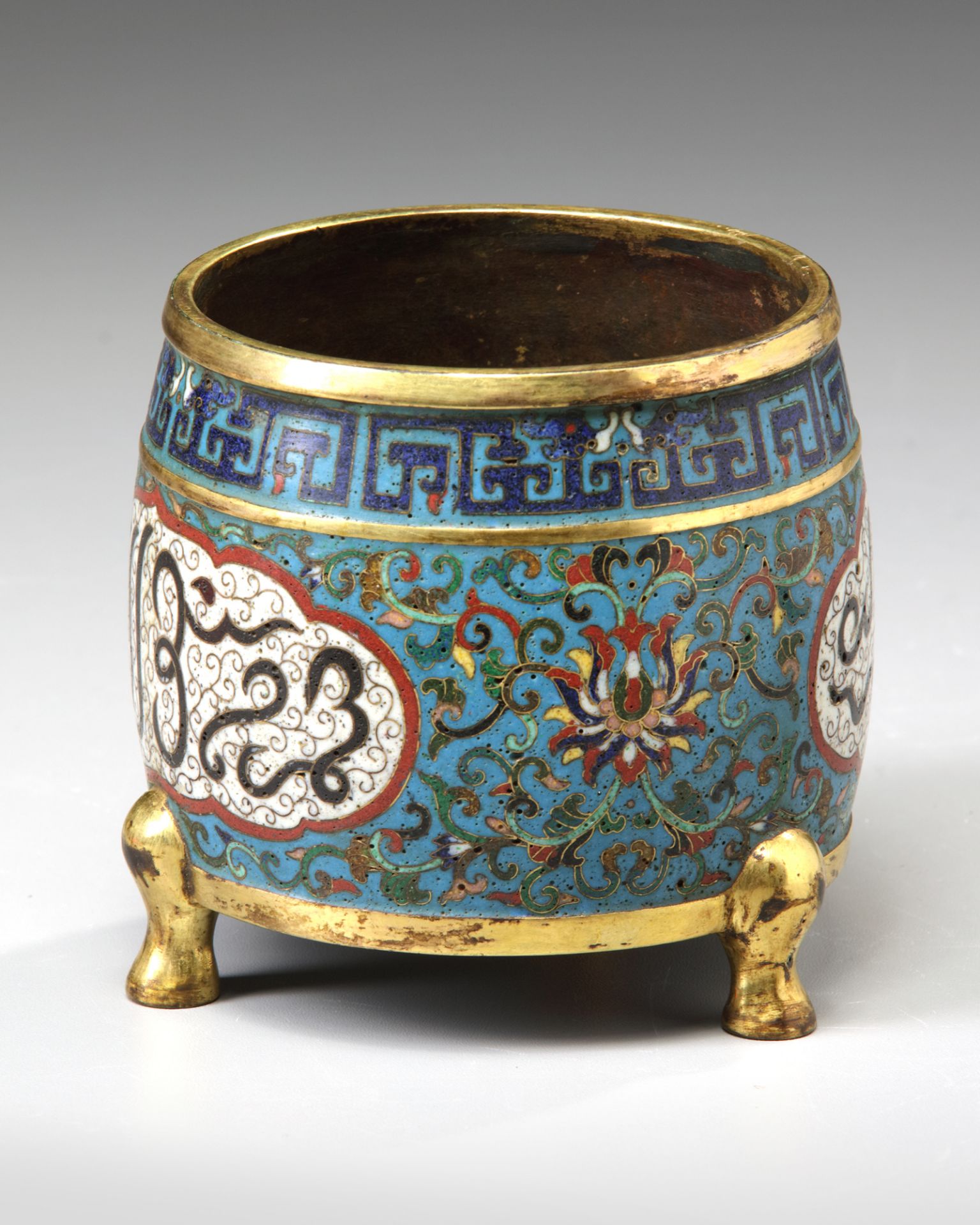 A CHINESE CLOISONNÉ CENSER FOR THE ISLAMIC MARKET - Bild 3 aus 4