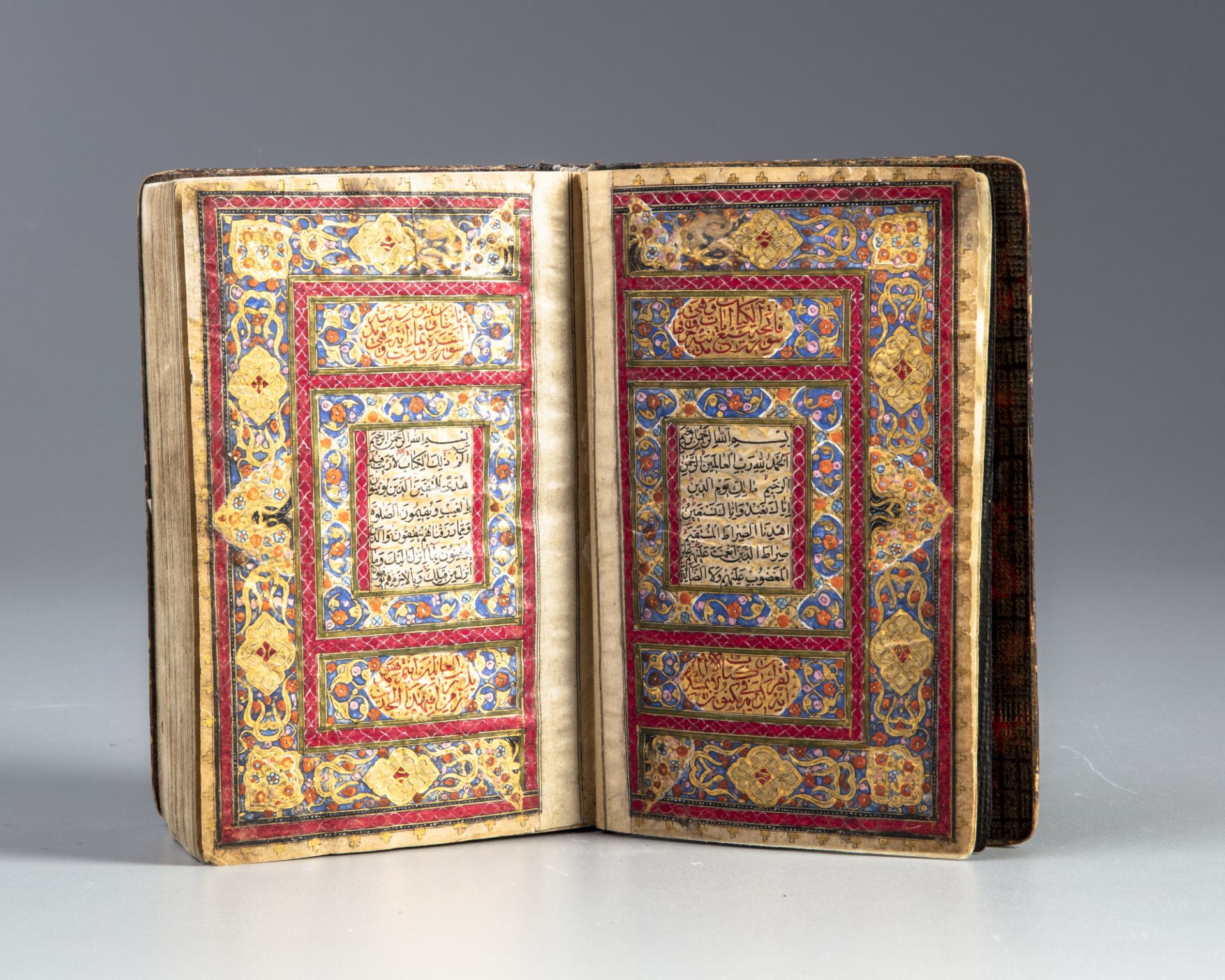 An Ottoman lacquered Quran