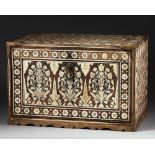 AN INDO-PORTUGUESE BONE INLAID BOX