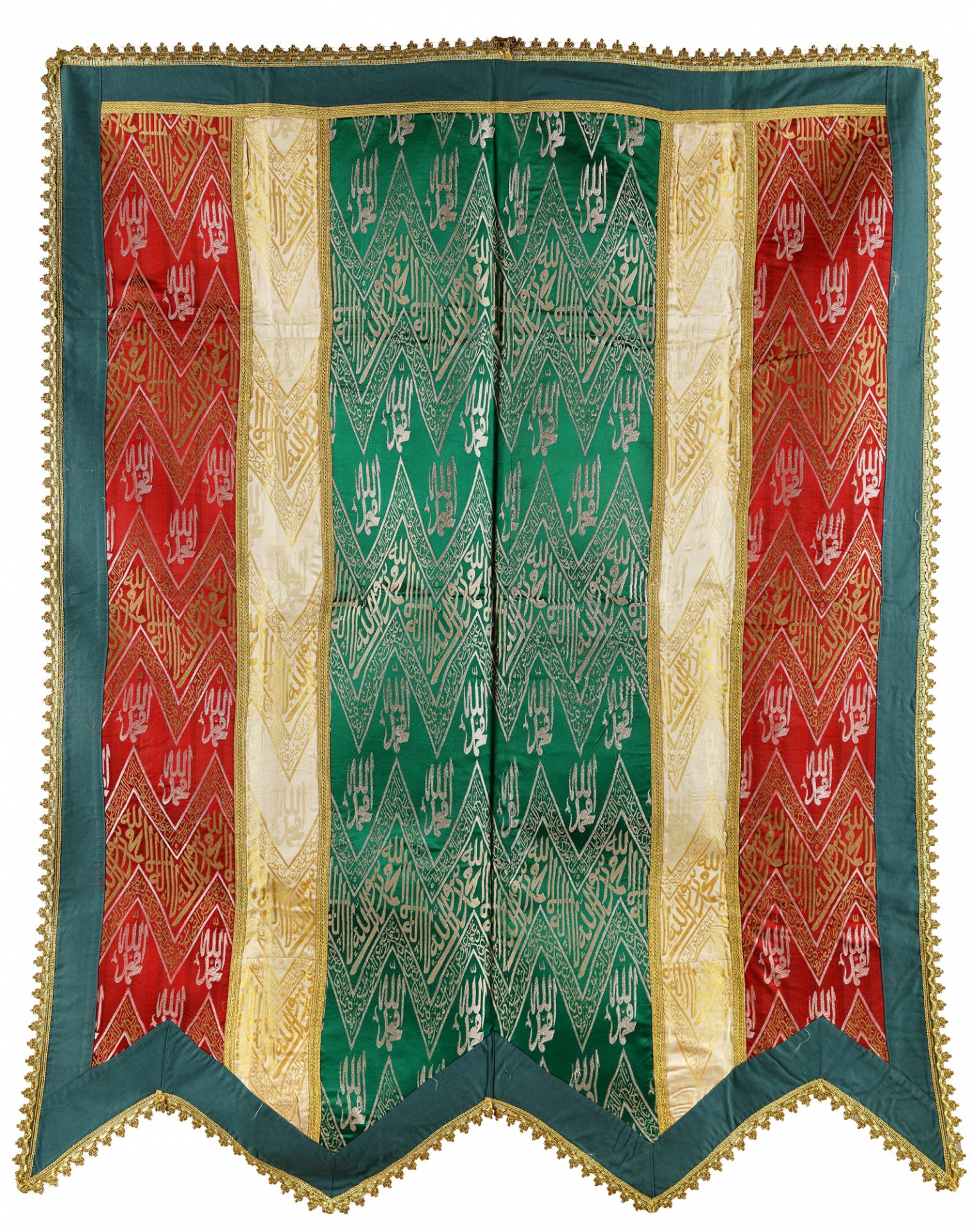 AN OTTOMAN FLAG (BAYRAK)