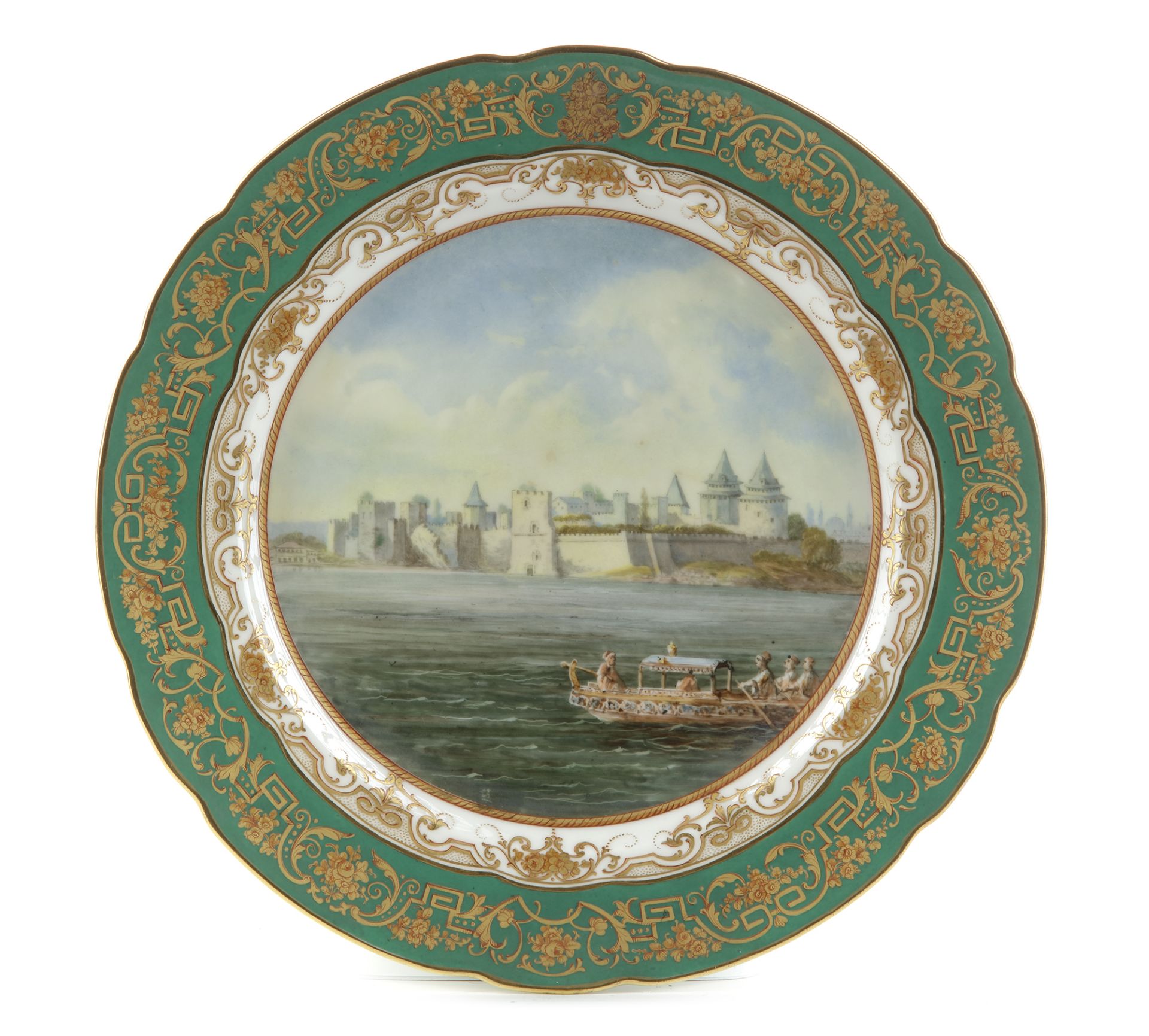 AN EXTRAORDINARY SET OF 40 PARIS PORCELAIN PLATES, PARIS, CIRCA 1850 - Bild 22 aus 81