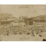 TWO RARE EARLY PHOTOGRAPHS OF MECCA BY AL-SAYYID ‘ABD AL-GHAFFAR AL-TABIB, CIRCA 1880