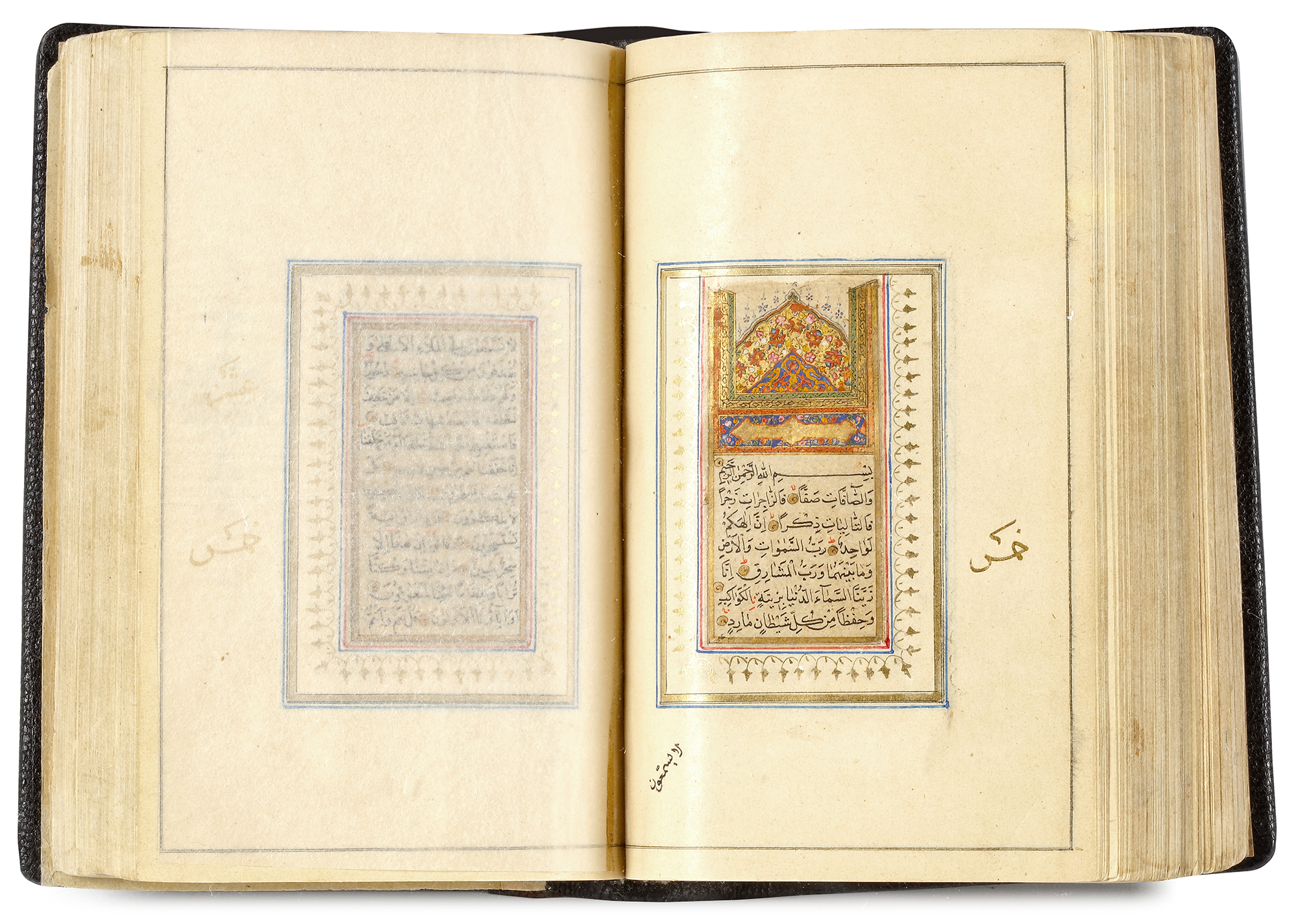 A QURAN SIGNED ‘ABD AL-RASHID, INDIA, MUGHAL, DATED 1080 AH/1670-71 AD - Image 4 of 13