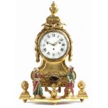 A GILT WOODEN TABLE-CLOCK, FRANCE, SOUTH-GERMANY OR AUSTRIA, EARLY 19TH CENTURY