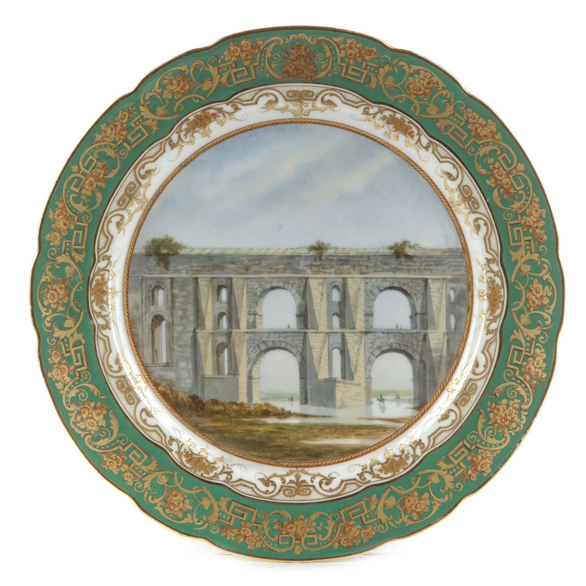 AN EXTRAORDINARY SET OF 40 PARIS PORCELAIN PLATES, PARIS, CIRCA 1850 - Bild 27 aus 81