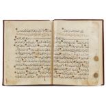 A MAMLUK QURAN JUZ, PROBABLY EGYPT, 14TH-15TH CENTURY