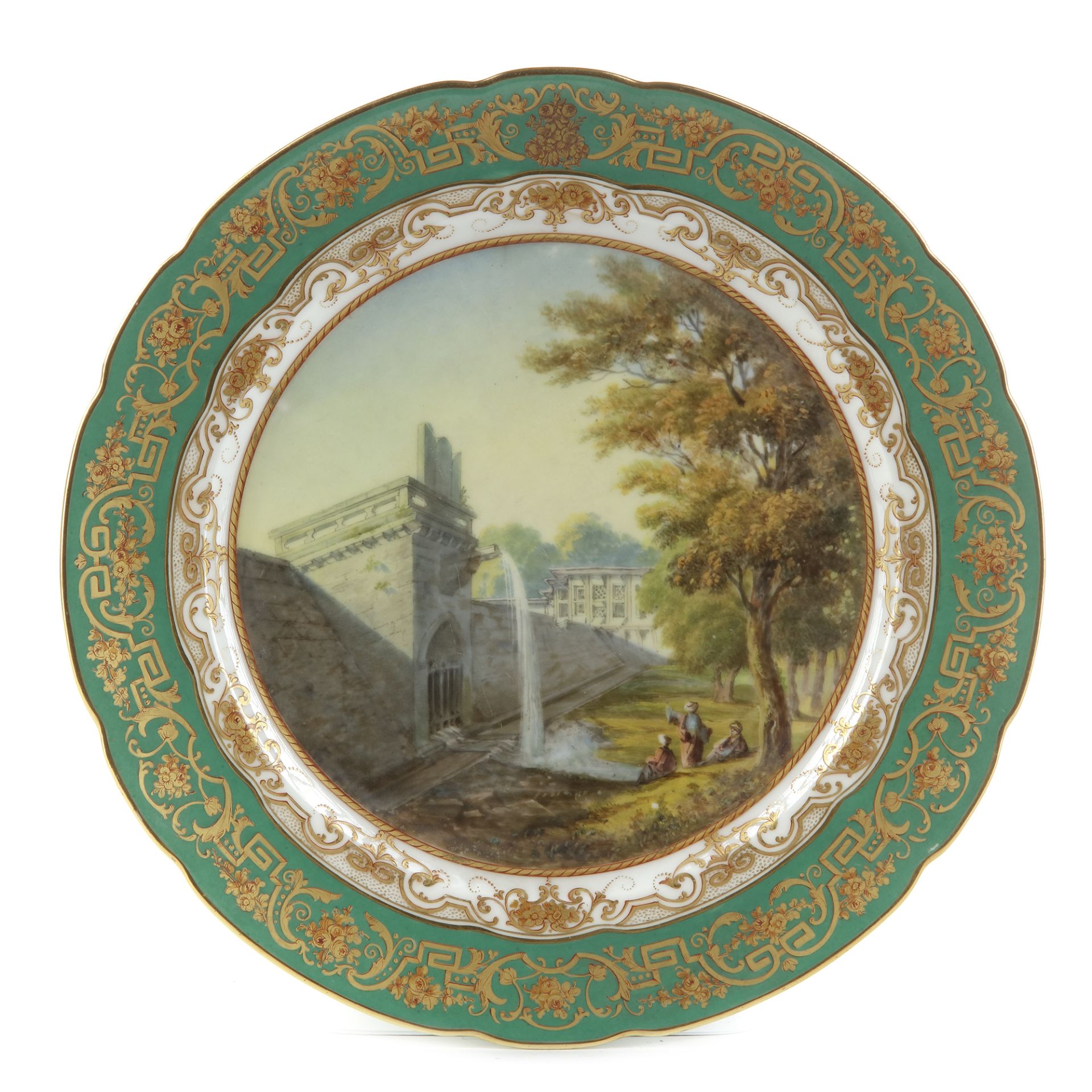 AN EXTRAORDINARY SET OF 40 PARIS PORCELAIN PLATES, PARIS, CIRCA 1850 - Bild 42 aus 81