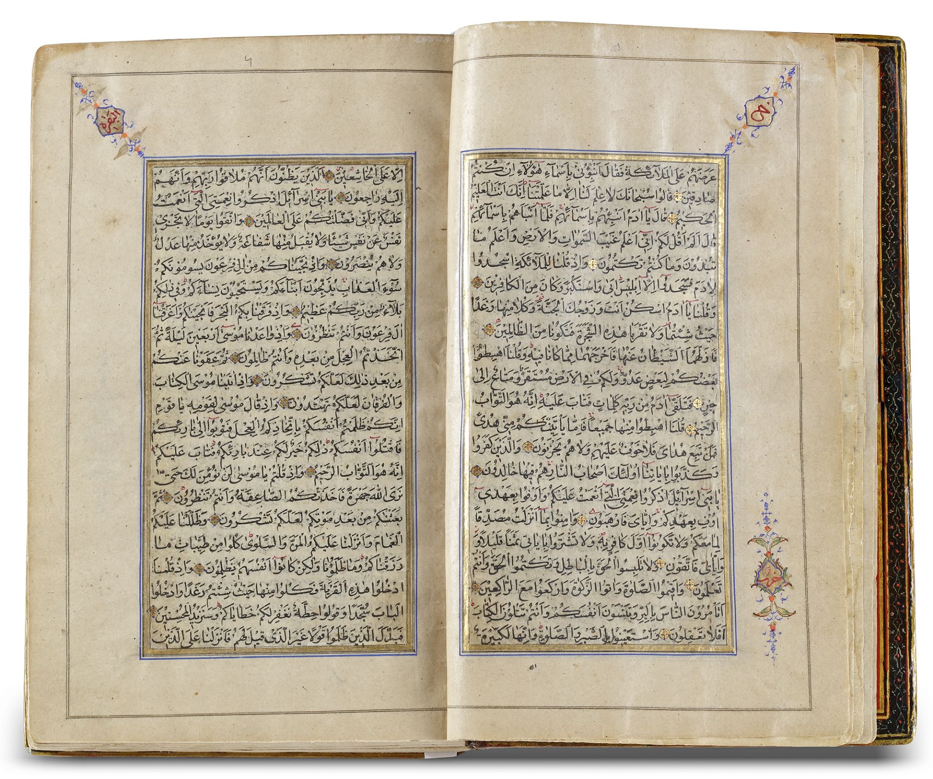 A QURAN COPIED BY MUHAMMAD MUNADI MUHAMMAD TAQI, DATED 1123 AH/1711 AD, LATE SAFAVID DYNASTY - Bild 2 aus 5