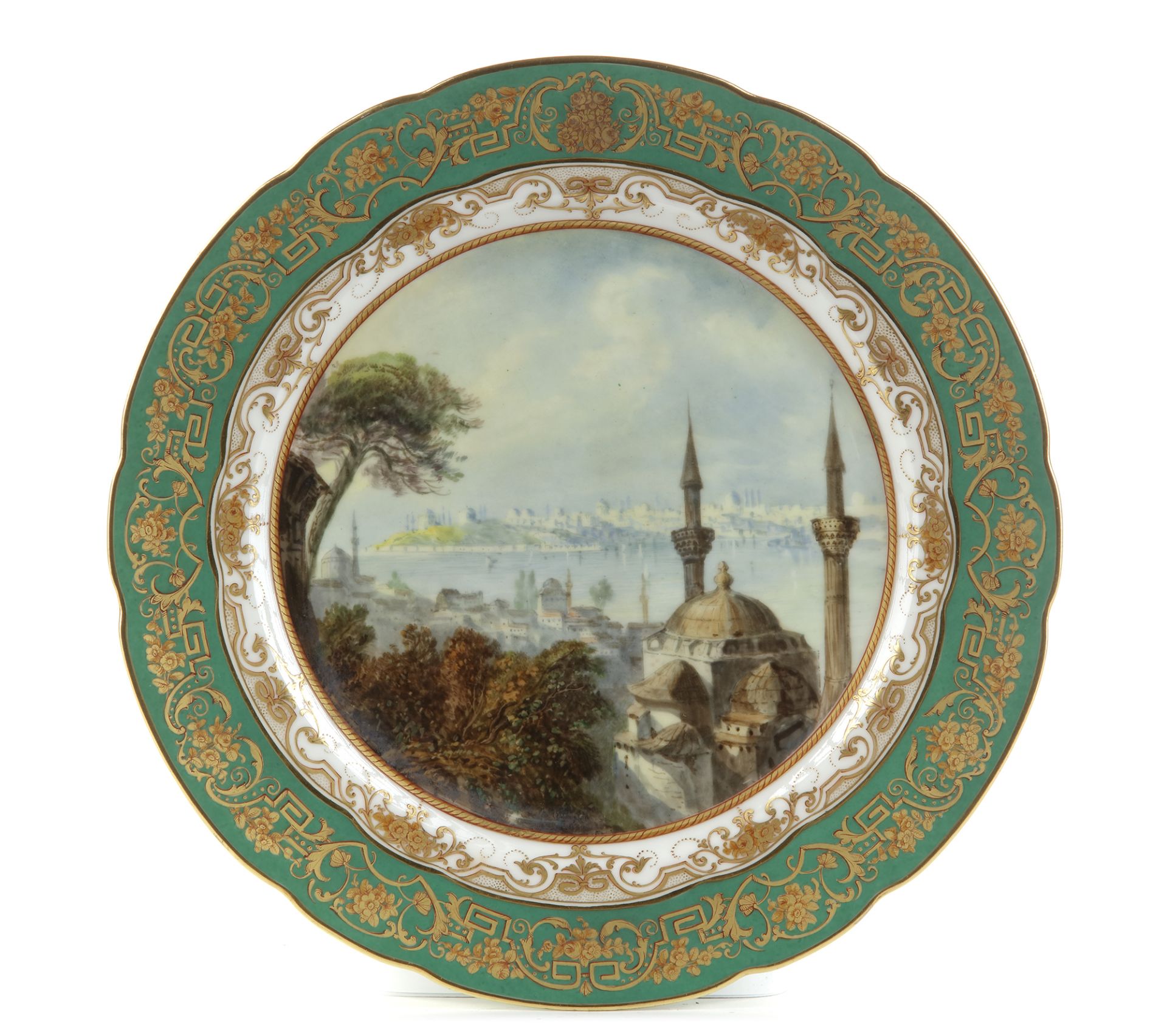 AN EXTRAORDINARY SET OF 40 PARIS PORCELAIN PLATES, PARIS, CIRCA 1850 - Bild 3 aus 81