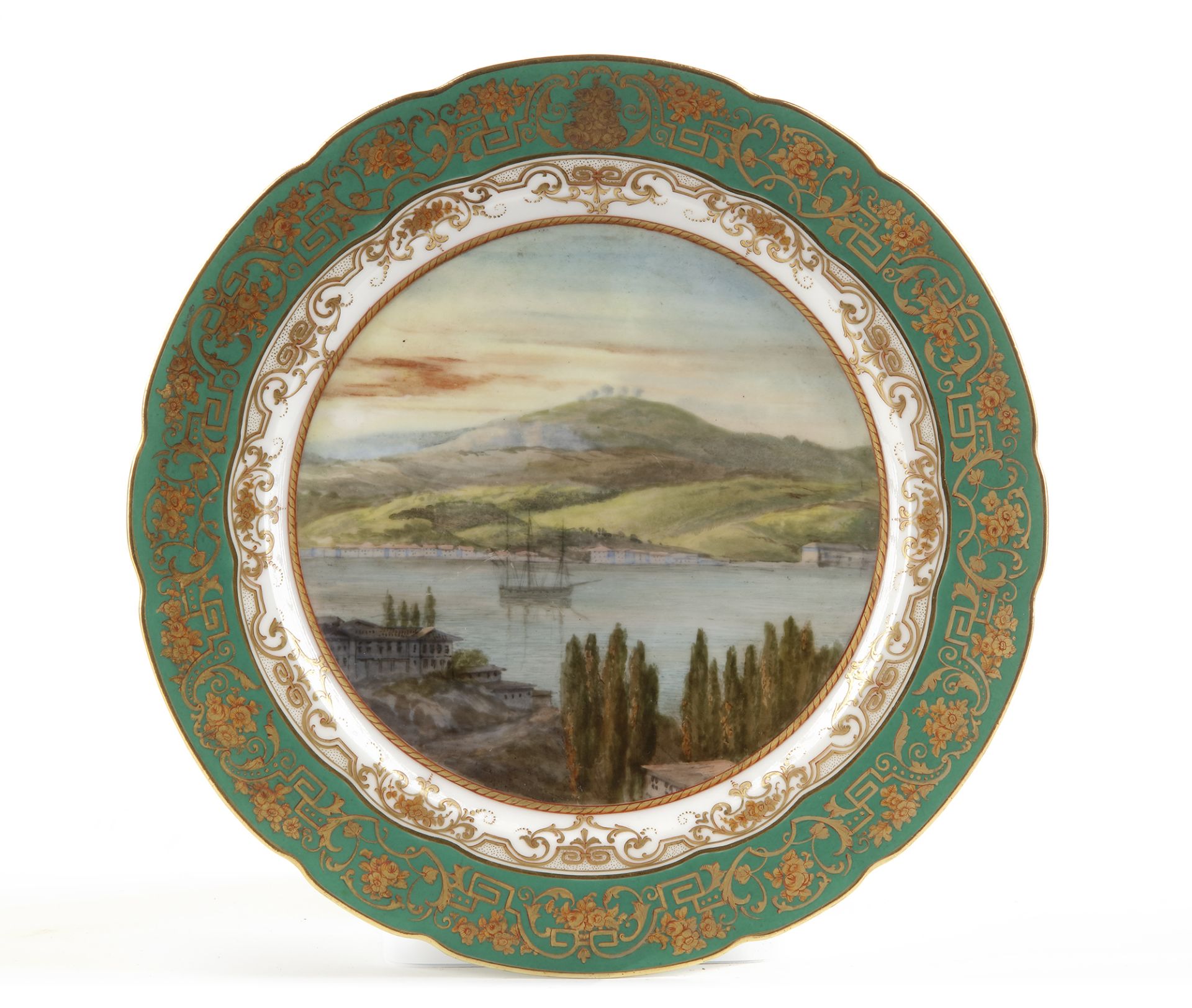 AN EXTRAORDINARY SET OF 40 PARIS PORCELAIN PLATES, PARIS, CIRCA 1850 - Bild 7 aus 81