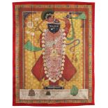 A PICCHVAI OF SHRI NATHJI, INDIA, NATHDWARA, LATE 19TH CENTURY