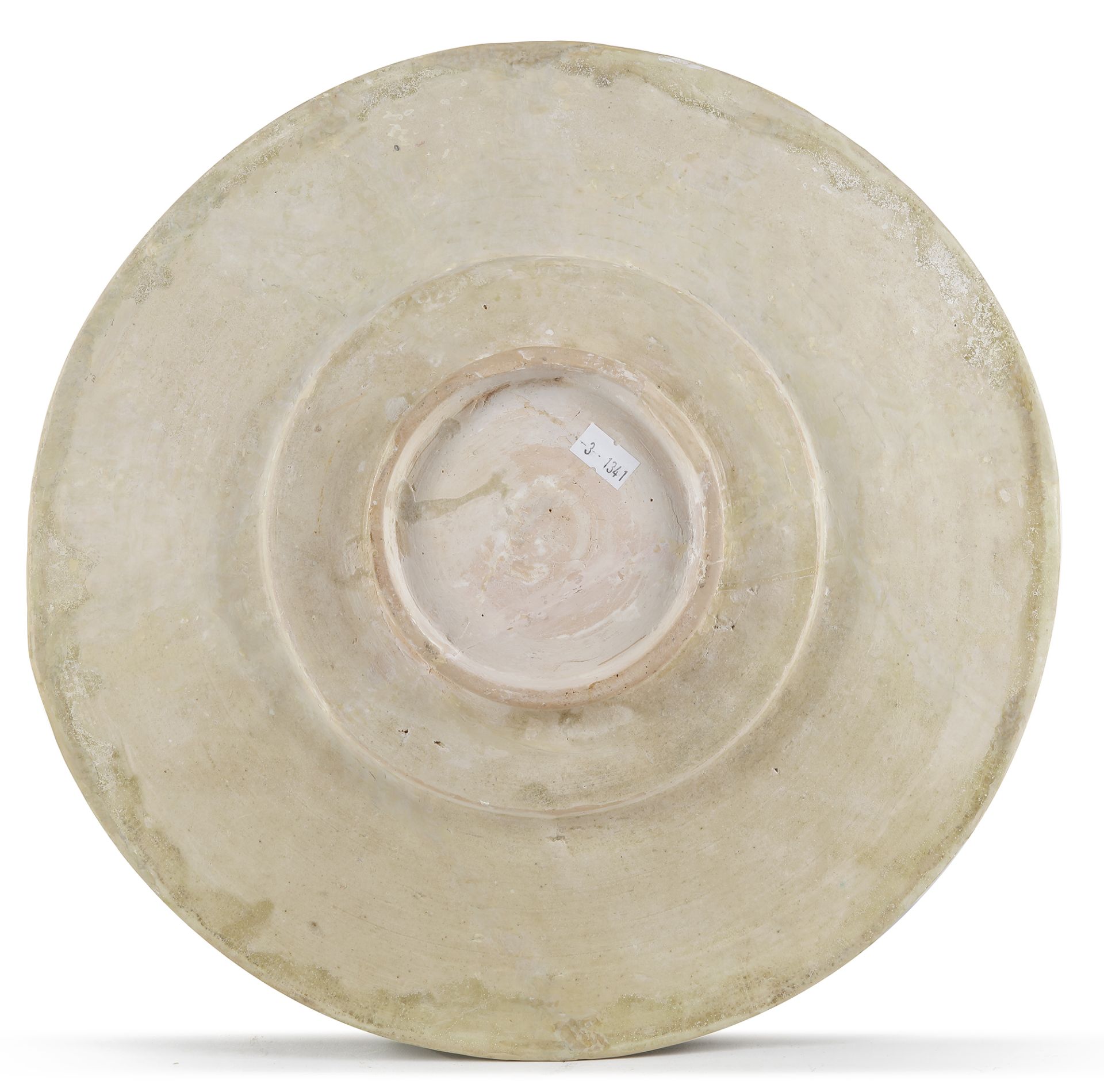 A FINE NISHAPUR OR SAMARKAND POTTERY DISH, EASTERN PERSIA, 10TH CENTURY - Bild 2 aus 2