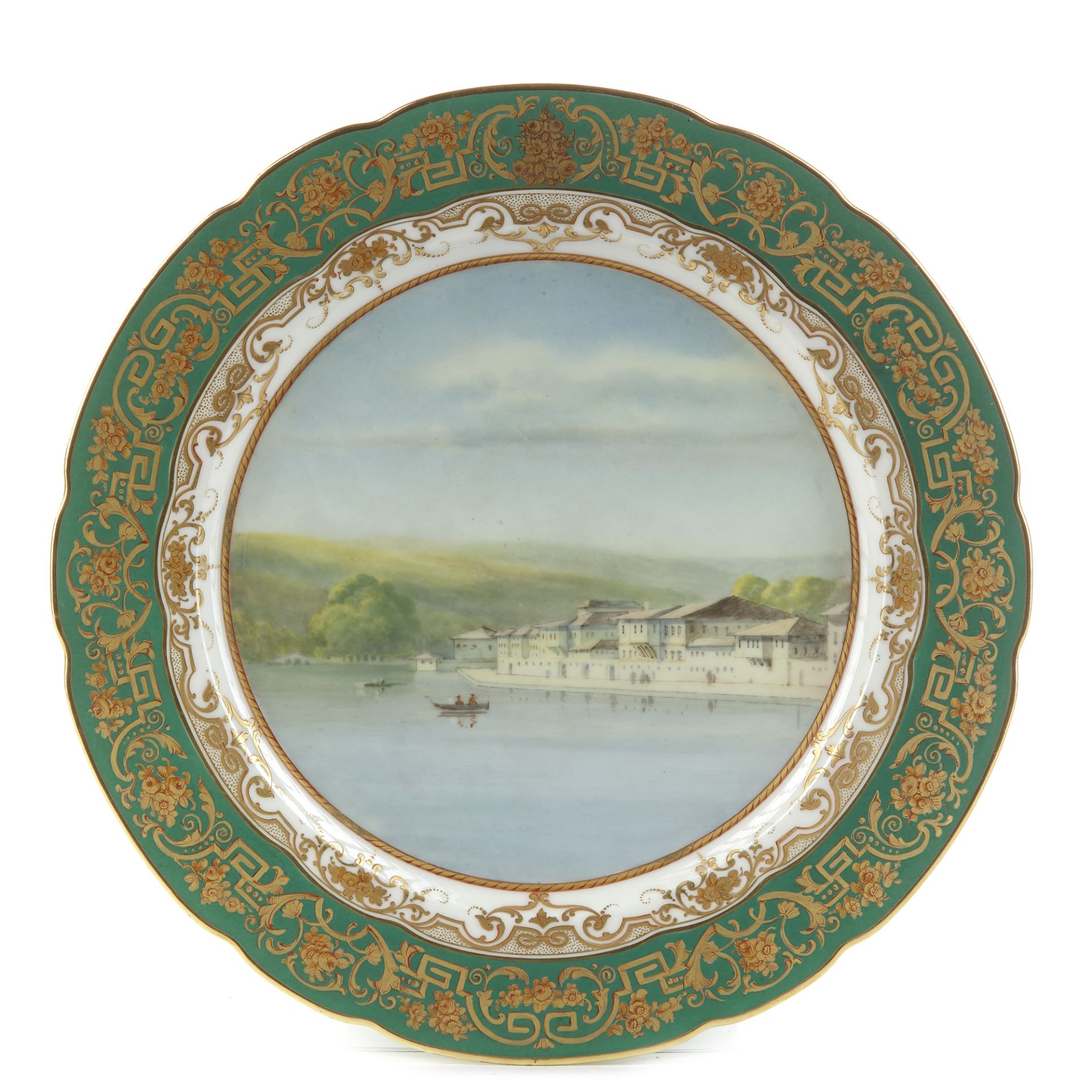 AN EXTRAORDINARY SET OF 40 PARIS PORCELAIN PLATES, PARIS, CIRCA 1850 - Bild 68 aus 81